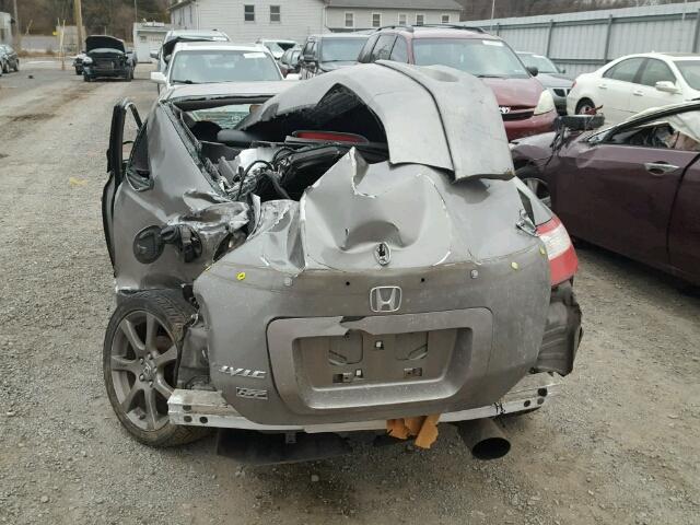 2HGFG12837H553800 - 2007 HONDA CIVIC EX GRAY photo 9