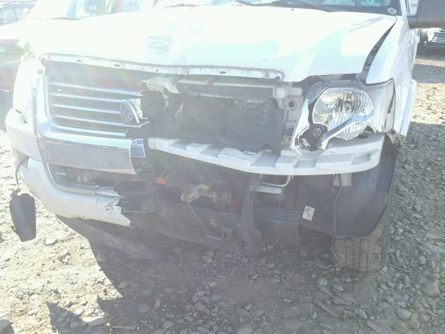 1FMEU7DE5AUA65652 - 2010 FORD EXPLORER X WHITE photo 9