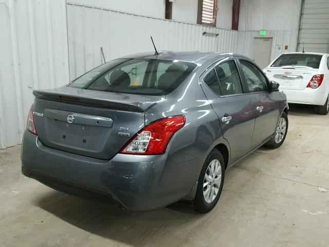 3N1CN7AP8HL867828 - 2017 NISSAN VERSA S CHARCOAL photo 4