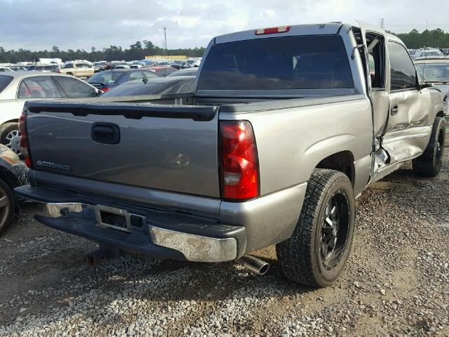 2GCEC13VX71164185 - 2007 CHEVROLET SILVERADO BROWN photo 4