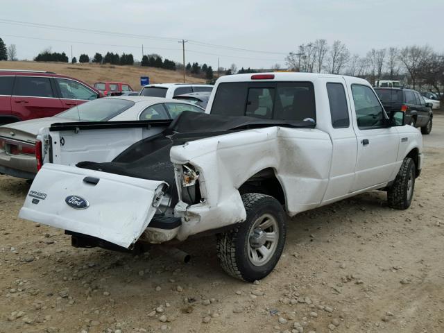 1FTKR1EDXBPA61205 - 2011 FORD RANGER SUP WHITE photo 4