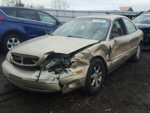 1MEFM55S0YA617716 - 2000 MERCURY SABLE LS P BEIGE photo 2