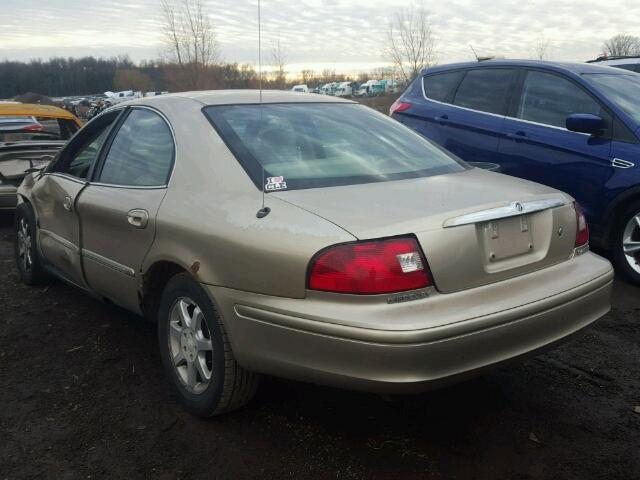 1MEFM55S0YA617716 - 2000 MERCURY SABLE LS P BEIGE photo 3