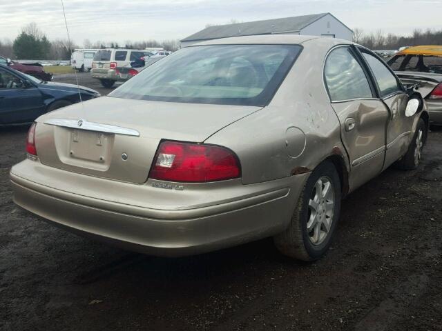 1MEFM55S0YA617716 - 2000 MERCURY SABLE LS P BEIGE photo 4