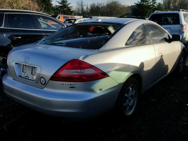 1HGCM82614A009650 - 2004 HONDA ACCORD EX SILVER photo 4