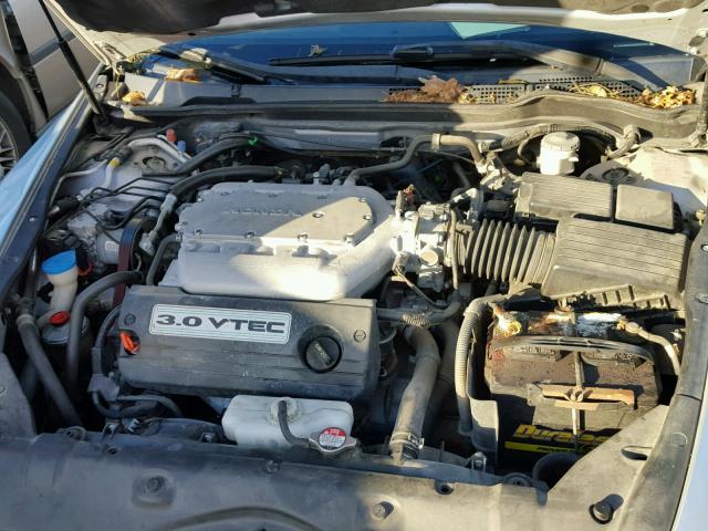 1HGCM82614A009650 - 2004 HONDA ACCORD EX SILVER photo 7