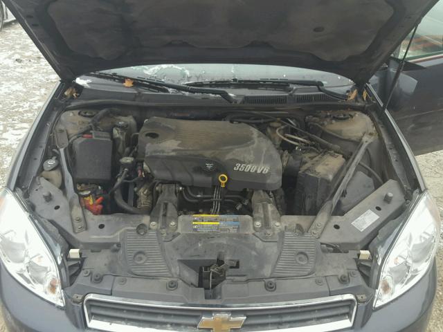 2G1WT57K191298767 - 2009 CHEVROLET IMPALA 1LT GRAY photo 7