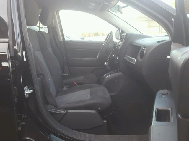 1C4NJCBA6ED602511 - 2014 JEEP COMPASS SP BLACK photo 5