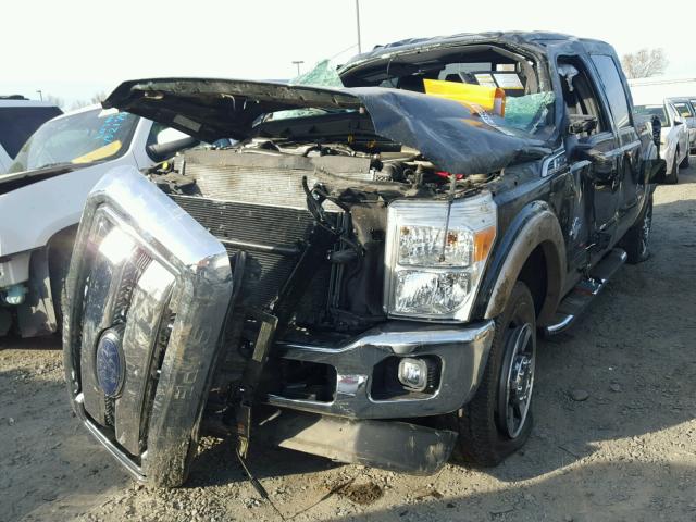 1FT7W2BT5DEA08667 - 2013 FORD F250 SUPER GREEN photo 2