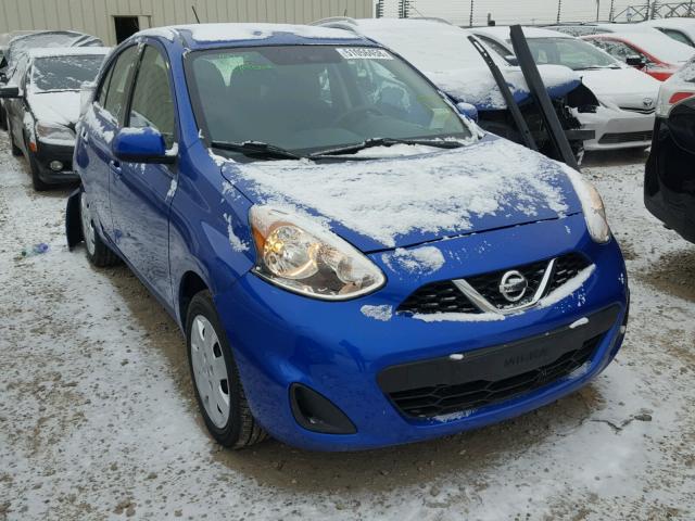 3N1CK3CP2FL227934 - 2015 NISSAN MICRA BLUE photo 1