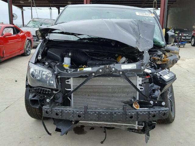 2C4RDGBG2HR568606 - 2017 DODGE GRAND CARA CHARCOAL photo 9