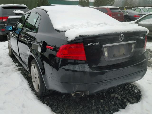 19UUA66276A056371 - 2006 ACURA 3.2TL BLACK photo 3