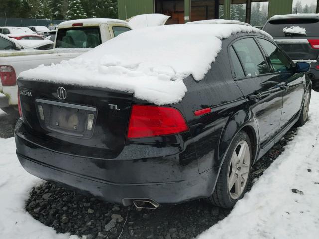 19UUA66276A056371 - 2006 ACURA 3.2TL BLACK photo 4