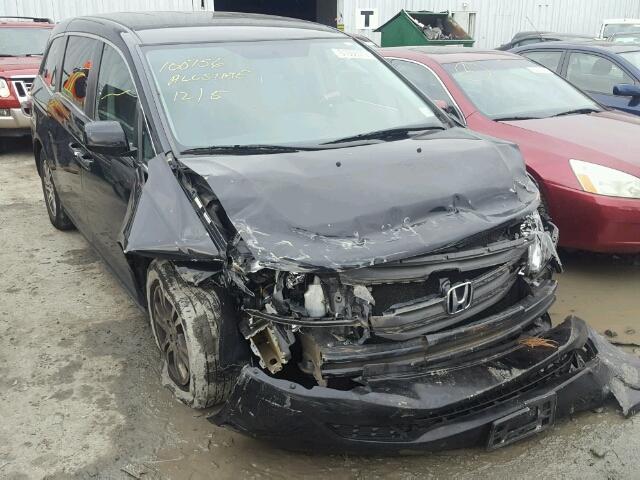 5FNRL5H48DB024640 - 2013 HONDA ODYSSEY EX BLACK photo 9