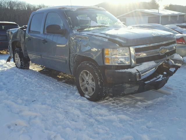 3GCEK23369G174343 - 2009 CHEVROLET SILVERADO BLUE photo 9