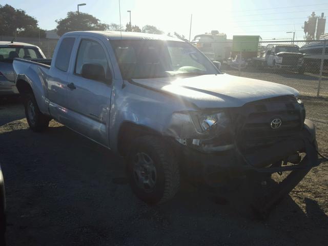 5TETX22N07Z431736 - 2007 TOYOTA TACOMA ACC SILVER photo 1