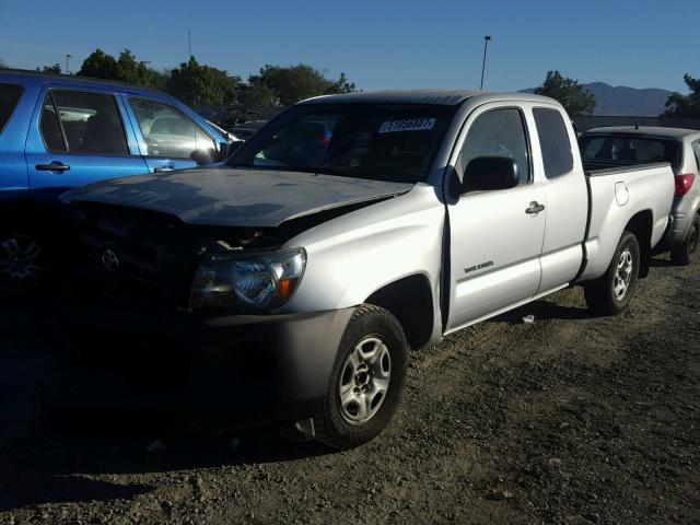 5TETX22N07Z431736 - 2007 TOYOTA TACOMA ACC SILVER photo 2