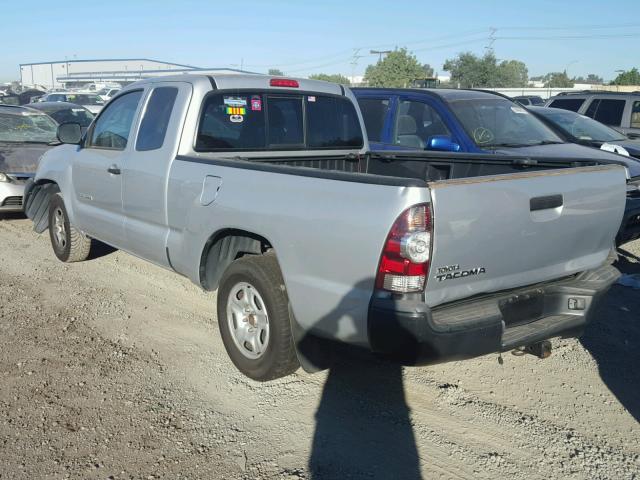 5TETX22N07Z431736 - 2007 TOYOTA TACOMA ACC SILVER photo 3