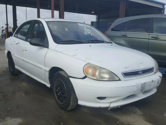 KNADC123016050401 - 2001 KIA RIO WHITE photo 1