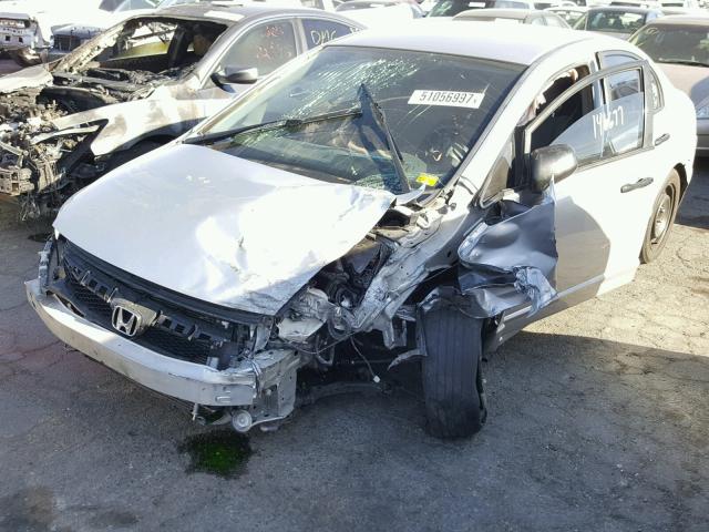 19XFA1F35AE013642 - 2010 HONDA CIVIC VP SILVER photo 2