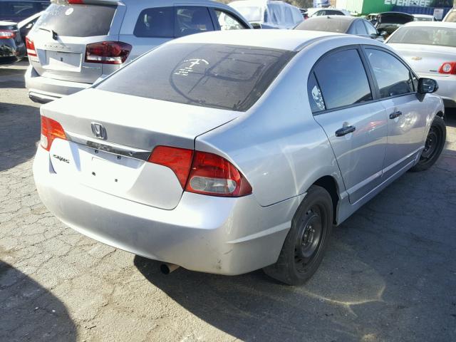 19XFA1F35AE013642 - 2010 HONDA CIVIC VP SILVER photo 4