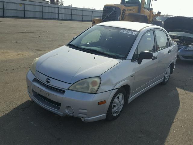 JS2RA41S435159662 - 2003 SUZUKI AERIO S SILVER photo 2