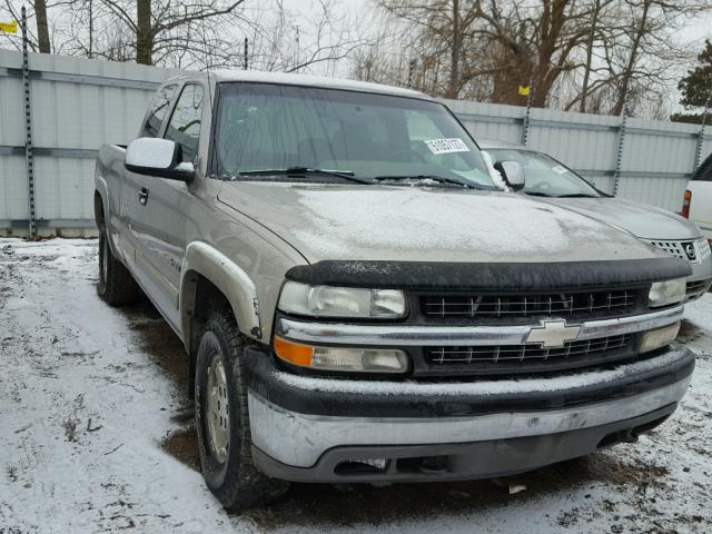 1GCEK19T12Z343658 - 2002 CHEVROLET SILVERADO TAN photo 1