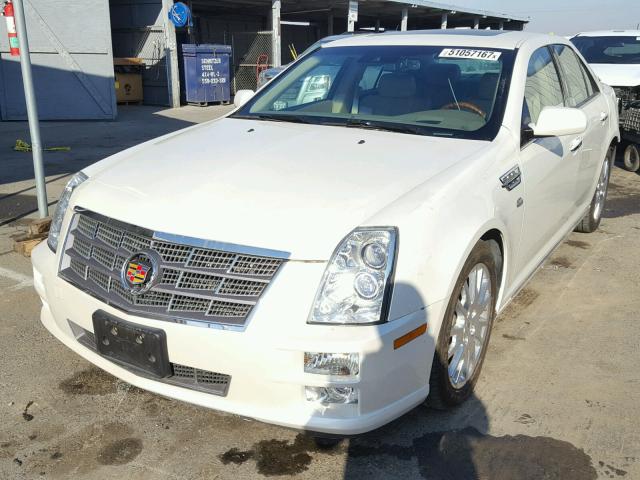 1G6DX6ED1B0107799 - 2011 CADILLAC STS LUXURY WHITE photo 2