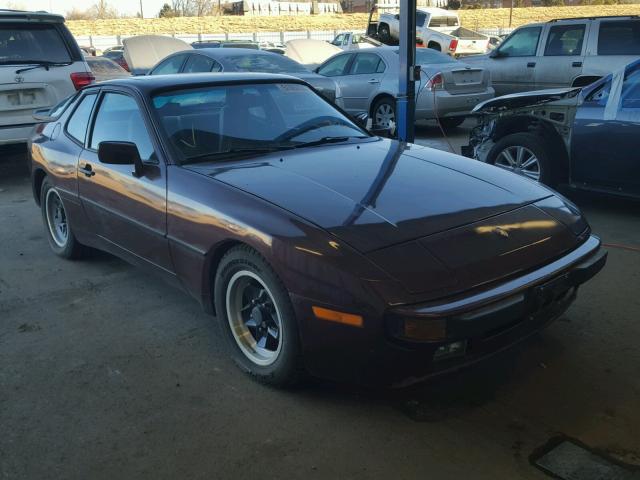 WP0AA0940EN454248 - 1984 PORSCHE 944 BURGUNDY photo 1