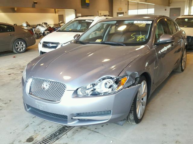 SAJWA0GB0BLR82422 - 2011 JAGUAR XF PREMIUM GRAY photo 2