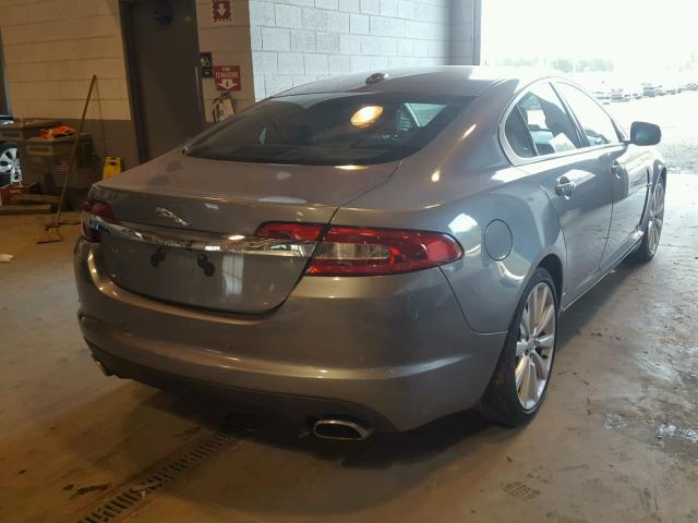 SAJWA0GB0BLR82422 - 2011 JAGUAR XF PREMIUM GRAY photo 4