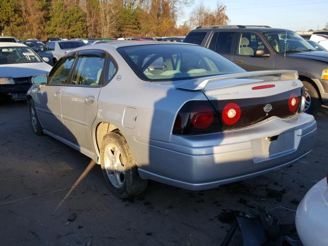 2G1WH52K549357144 - 2004 CHEVROLET IMPALA LS SILVER photo 3