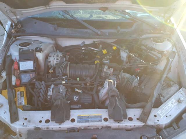 2G1WH52K549357144 - 2004 CHEVROLET IMPALA LS SILVER photo 7