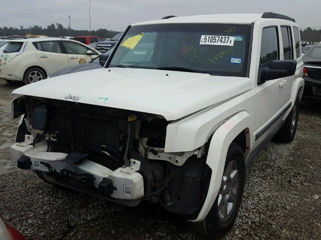 1J8HH48K17C670067 - 2007 JEEP COMMANDER WHITE photo 2