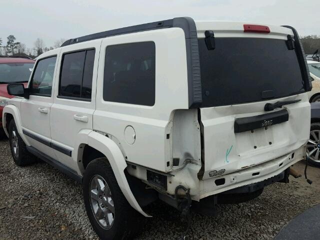 1J8HH48K17C670067 - 2007 JEEP COMMANDER 白色 照片 3