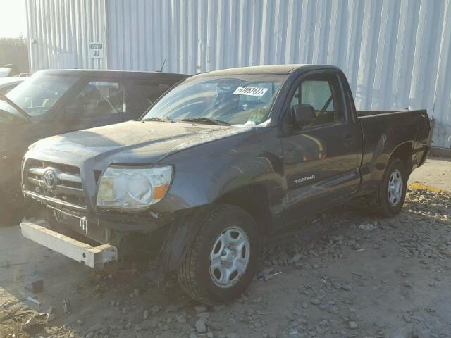 5TENX22N29Z637278 - 2009 TOYOTA TACOMA GRAY photo 2