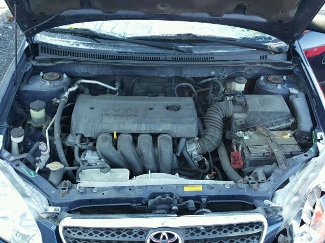 2T1BR32E67C732917 - 2007 TOYOTA COROLLA CE BLUE photo 7