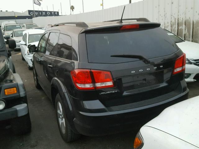 3C4PDCAB8DT575833 - 2013 DODGE JOURNEY SE BLACK photo 3