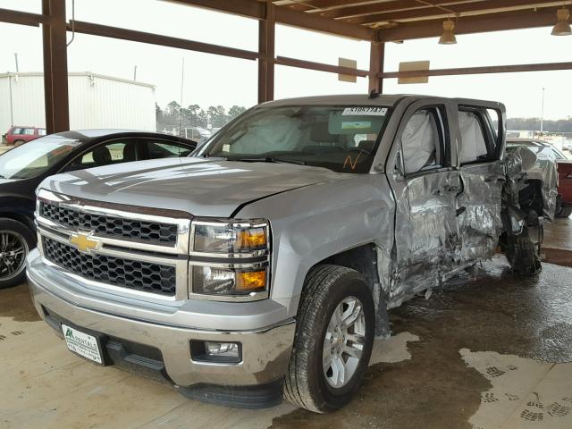 3GCPCREC3EG144013 - 2014 CHEVROLET SILVERADO SILVER photo 2