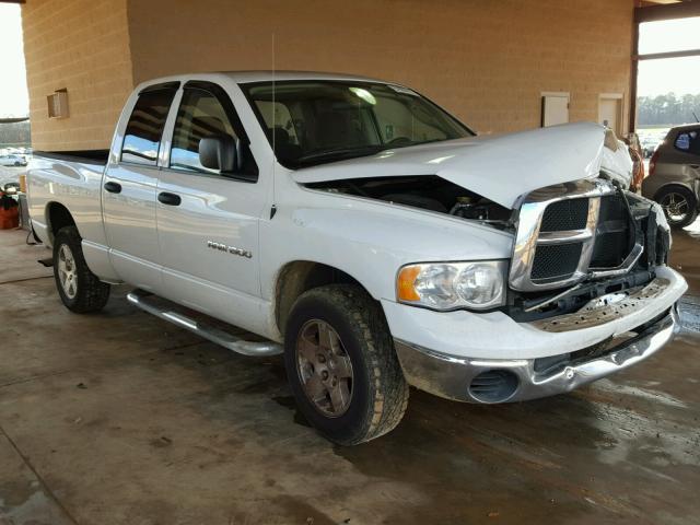 1D7HA18N55S300849 - 2005 DODGE RAM 1500 S WHITE photo 1