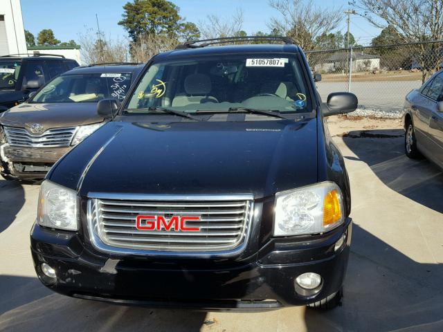 1GKDS13S262129826 - 2006 GMC ENVOY BLACK photo 9