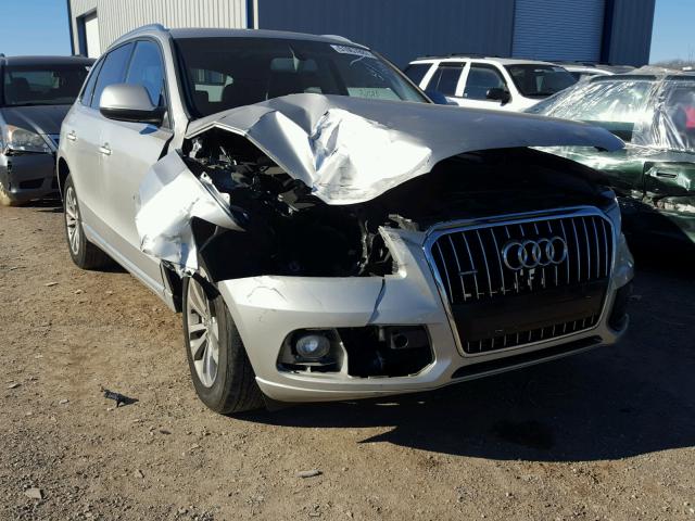 WA1CFBFP8DA064731 - 2013 AUDI Q5 PREMIUM SILVER photo 1