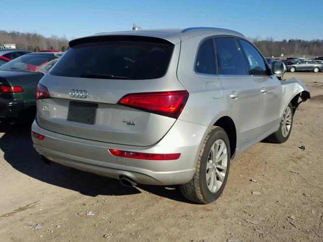 WA1CFBFP8DA064731 - 2013 AUDI Q5 PREMIUM SILVER photo 4