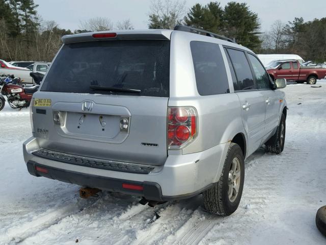 2HKYF18676H504007 - 2006 HONDA PILOT EX BLACK photo 4