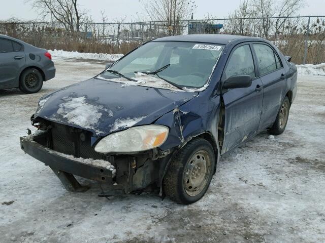 2T1BR32E66C603090 - 2006 TOYOTA COROLLA CE BLUE photo 2