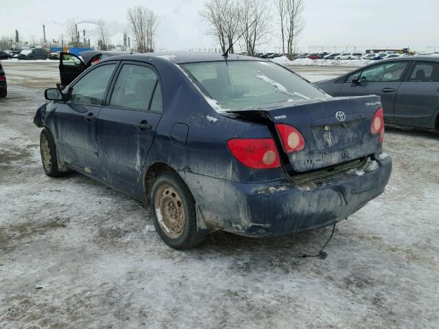 2T1BR32E66C603090 - 2006 TOYOTA COROLLA CE BLUE photo 3