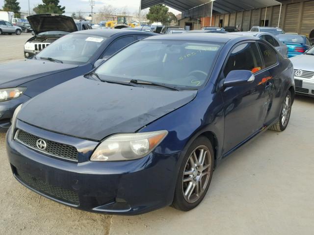 JTKDE177760069376 - 2006 TOYOTA SCION TC BLUE photo 2