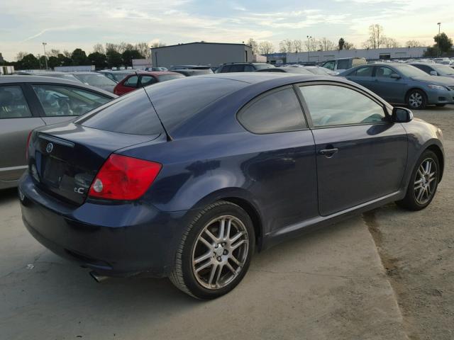 JTKDE177760069376 - 2006 TOYOTA SCION TC 蓝色 照片 4