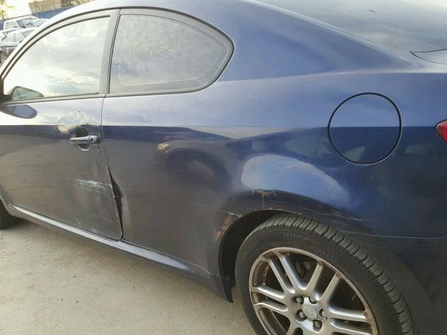 JTKDE177760069376 - 2006 TOYOTA SCION TC 蓝色 照片 9