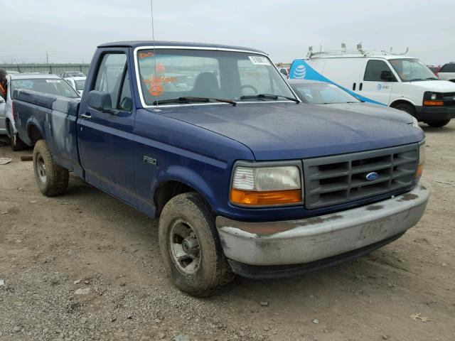 1FTEF15YXTLB53285 - 1996 FORD F150 BLUE photo 1